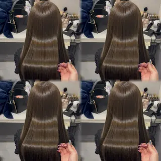 ロング カラー 🦋REISA🦋 エクステ×ハイトーンのヘアスタイル