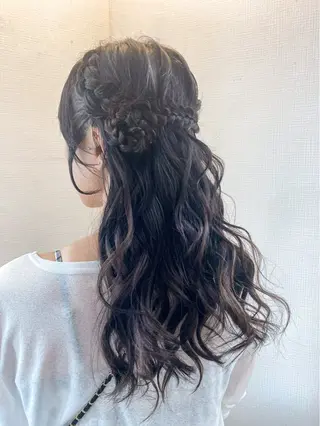 ヘアアレンジ hair make もりした ゆうのヘアスタイル