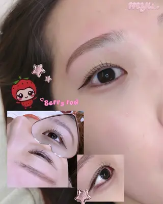 マツエク・マツパ Rio🎀 myu.横浜のマツエク・マツパデザイン