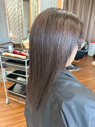 ミディアム カラー 髪質改善カラー/ KONATSUのヘアスタイル