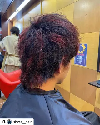 ミディアム カラー メンズ 🩷Eny terrace🩷のヘアスタイル