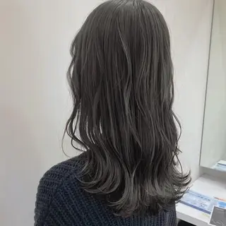 セミロング カラー 🌼髪質整形🧸 艶カラー🌼珠理のヘアスタイル