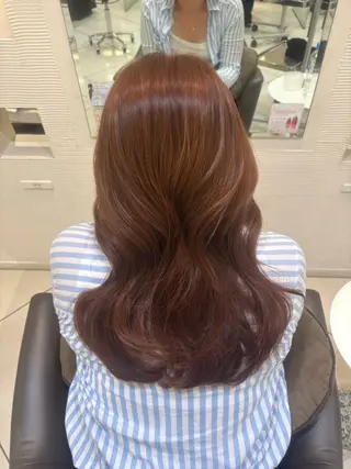 ショート カラー ハイライトナチュラル /海外風/ワカナ🌺のヘアスタイル