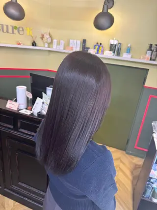 ロング カラー 米倉 麻衣のヘアスタイル