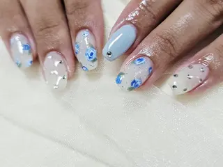 ネイル shellnail 大阪市港区ネイルのネイルデザイン
