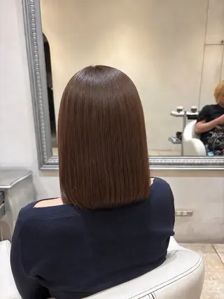 カラー 長田 晴のヘアスタイル