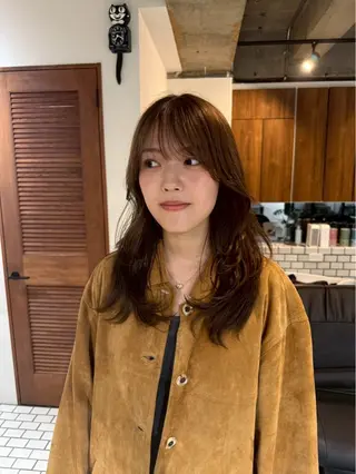 ロング カラー kaito /都立大学herのヘアスタイル
