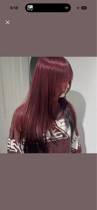 ロング ワンホン× ハイトー ン🪞✨ARISAのヘアスタイル
