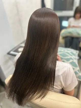 ロング 髪質改善/縮毛矯正 /美髪🩵イケダのヘアスタイル