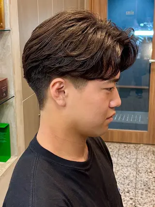 パーマ メンズ 高橋一平 elima byのヘアスタイル
