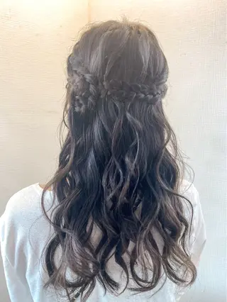 ヘアアレンジ hair make もりした ゆうのヘアスタイル