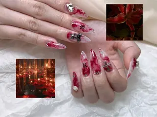 ネイル Sora  Nail 長さ出し専門店のネイルデザイン
