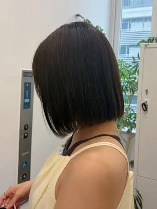 ショート まあるいショートボブ 🐥廣瀬そらのヘアスタイル