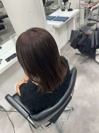 ロング カラー テーパーフェード TE$⚡️HINのヘアスタイル