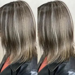 ミディアム LUXBE LUCEのヘアスタイル