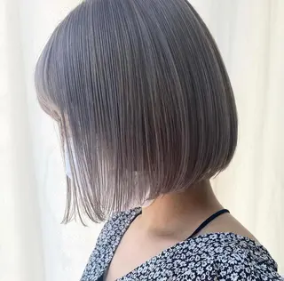 ショート カラー ヘアアレンジ 福岡似合わせレイヤー /ウルフ/ハイトーンのヘアスタイル