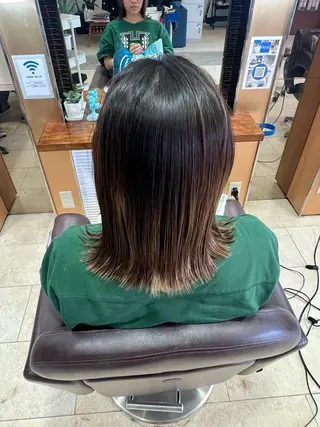 ミディアム 後藤 優瞳のヘアスタイル