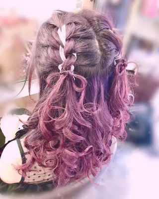 ヘアアレンジ ‎✴︎˚｡Chamo 𝐄𝐑𝐈𝐍𝐀のマツエク・マツパデザイン