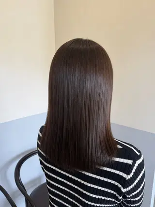 セミロング 平川陸翔 /艶カラーのヘアスタイル