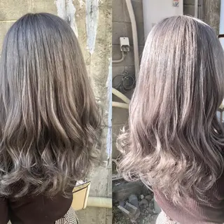カラー ライブトレア YOSHIKIのヘアスタイル