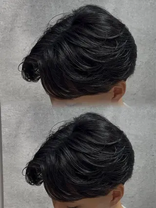 メンズ ツイスパ/シャドウ MANARUのヘアスタイル