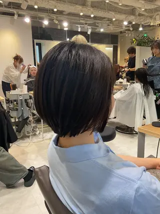 ショート ショートボブレイヤー 湯澤哲成のヘアスタイル