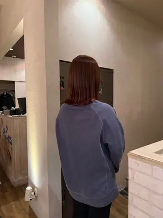 ミディアム care'A 廣瀬のヘアスタイル