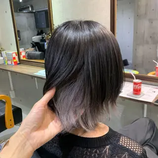 ミディアム カラー 櫻井 なんなのヘアスタイル