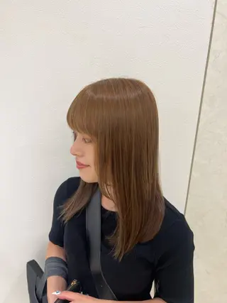 ミディアム カラー メンズ リコ 渋谷 ハッシュカットのヘアスタイル