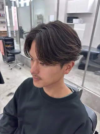 パーマ メンズ 波巻き・ツイスパ得意 /パーマ職人古田和也のヘアスタイル