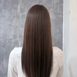 カラー ワンカラー 髪質改善 ブリーチ 武田さくらのヘアスタイル