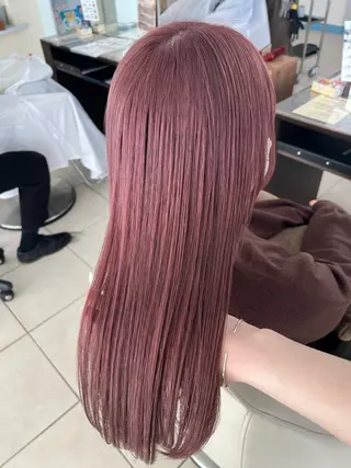 ロング カラー 💎ハイトーン‪× 透明感カラー Rioのヘアスタイル