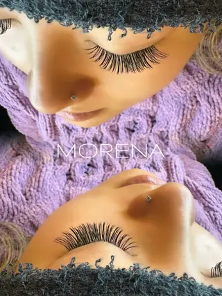 マツエク・マツパ 小顔eyelash MORENAのマツエク・マツパデザイン