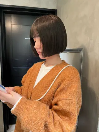 ショート カラー アンニュイヘア🪽 ayumiのヘアスタイル