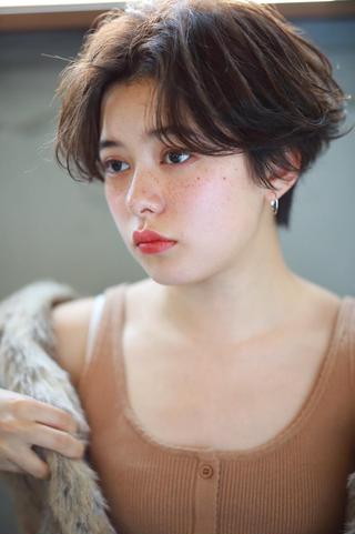 ショート カラー ヘアアレンジ 💝髪質改善💝_ chlom🌸春🌸のヘアスタイル