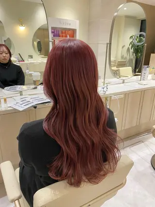 セミロング カラー 透明感カラー🌿 グレージュ🐺陽介のヘアスタイル
