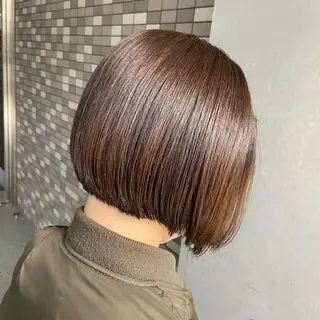 ショート カラー 💜推しインナー カラー/菊池柊真💜のヘアスタイル