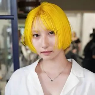 カラー ハイトーン／梅田 ／yuikaのヘアスタイル
