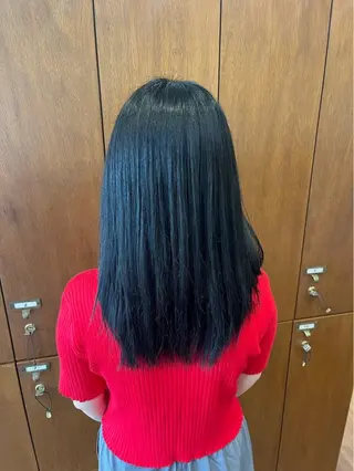 セミロング 兼古 望羽のヘアスタイル