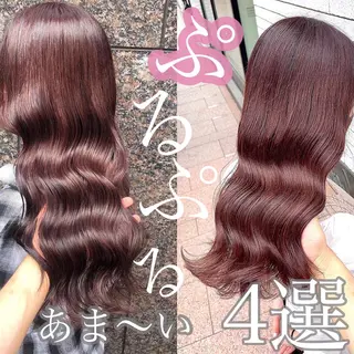 セミロング カラー 縮毛矯正/ 髪質改善/浅見拓哉のヘアスタイル