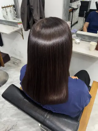 ロング カラー 森元 優衣のヘアスタイル