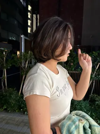ショート カラー eri kinjoのヘアスタイル