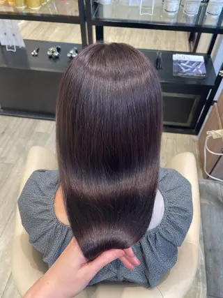 ロング 田中 あかりのヘアスタイル
