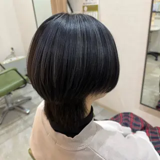 ミディアム カラー 'Olu'Olu ASUKAのヘアスタイル