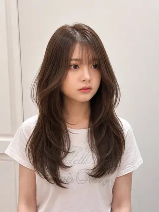 ロング 美髪矯正💎副店長 💎ミツキのヘアスタイル