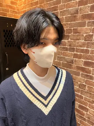 ショート カラー パーマ ヘアアレンジ メンズ キッズ ネイル マツエク・マツパ アイブロウ 久木原 ゆりのヘアスタイル