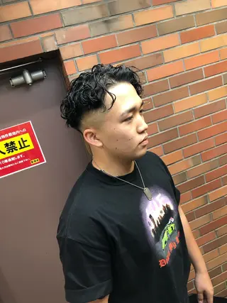 パーマ メンズ TOSHIKI｜ 上福岡メンズ｜副店長のヘアスタイル