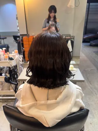 カラー 櫻木 志穏のヘアスタイル