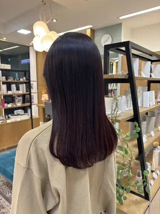 ミディアム 児玉 楓凜のヘアスタイル