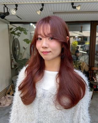ロング カラー 韓国風レイヤーくびれ 口コミ270件超マツのヘアスタイル